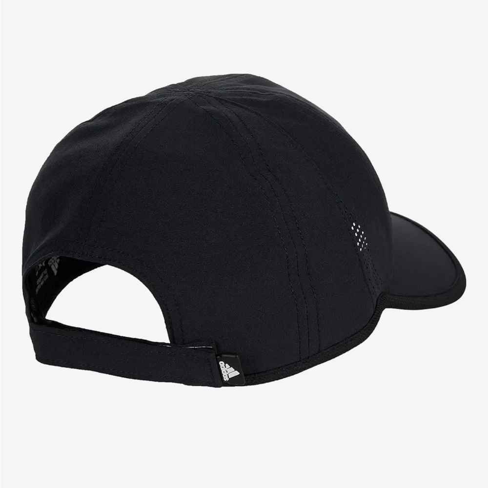 ❌SOLD❌Adidas Women’s Black Superlite Relaxed Adjustable Baseball Hat Cap NWT - Picture 2 of 4